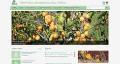 Desktop Screenshot of cropwildrelatives.org